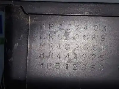 Автозапчастина б/у бардачок для mitsubishi montero (v60/v70) 3.2 di-d avance посилання на oem iam mr402403  mr402403