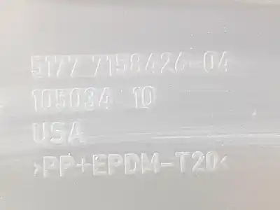 Peça sobressalente para automóvel em segunda mão aba do guarda-lamas traseiro direito por bmw x5 3.0 turbodiesel referências oem iam 51777158426