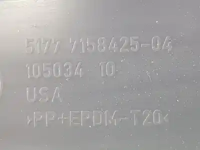 Peça sobressalente para automóvel em segunda mão aba do guarda-lamas traseiro esquerdo por bmw x5 3.0 turbodiesel referências oem iam 51777158425