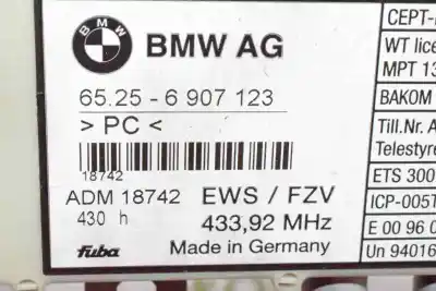 Peça sobressalente para automóvel em segunda mão módulo eletrónico antena por bmw 3 (e46) 320 i referências oem iam 65256907123  65256907123