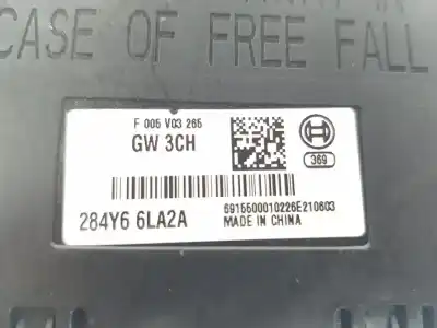 Peça sobressalente para automóvel em segunda mão módulo eletrônico por dacia duster 1.5 dci diesel fap cat referências oem iam 284y66la2a