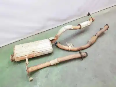 Автозапчастина б/у задня випускна труба для mitsubishi l 200 2.5 td посилання на oem iam mr552486  mr571431