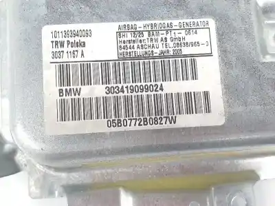 Peça sobressalente para automóvel em segunda mão airbag do lado esquerdo por bmw x3 (e83) 3.0 turbodiesel cat referências oem iam 72123427989  72123427989