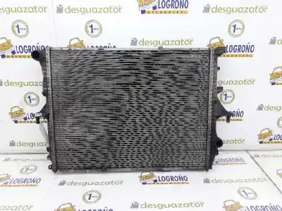 Second-hand car spare part water radiator for audi q7 (4l) 3.0 tdi (176kw) oem iam references 7l6121253b