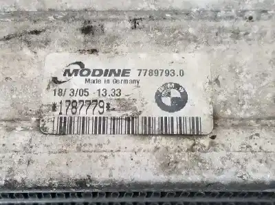 Pezzo di ricambio per auto di seconda mano intercooler per bmw x3 (e83) 3.0 turbodiesel cat riferimenti oem iam 17517793370  17517793370