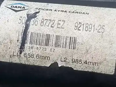 Автозапчасти б/у центральная трансмиссия за iveco daily ka hka 35 s... radstand 3950 146 cv / 107 kw ссылки oem iam 504368772  92189125