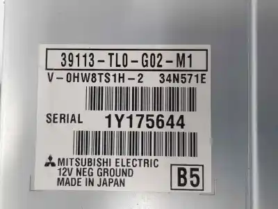 Pezzo di ricambio per auto di seconda mano modulo elettronico per honda accord viii (cu) 2.2 i-dtec (cu3) riferimenti oem iam 39113tl0g02m1  39113tl0g02