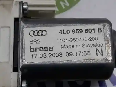 Second-hand car spare part left front window motor for audi q7 (4l) 3.0 tdi (176kw) oem iam references 4l0959801b  4l0959801b