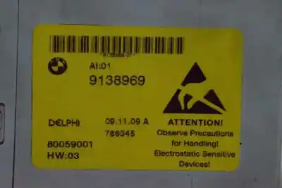 Second-hand car spare part electronic module for bmw 5 (e60) 525 d oem iam references 61319138969  61319138969