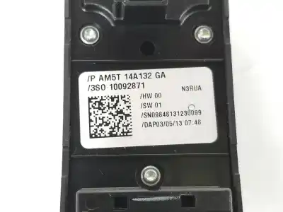 Second-hand car spare part left front power window switch for ford bmax 1.0 ecoboost oem iam references 2032975  f1et14a132gc