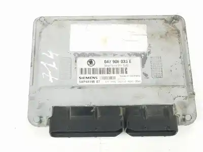 Автозапчасти б/у блок управления двигателем за skoda fabia (6y2/6y3) 1.4 ссылки oem iam 047906033e