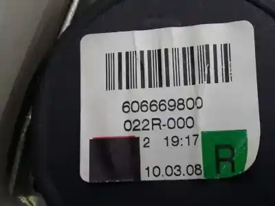 Автозапчастина б/у задній правий ремін безпеки для audi q7 (4l) 3.0 tdi (176kw) посилання на oem iam 4l0857806j  606669800