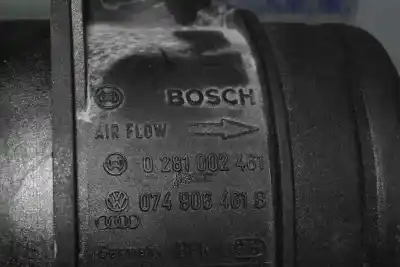 Second-hand car spare part flowmeter for seat leon (1p1) fr oem iam references 074906461b  074906461b