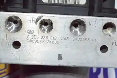 Peça sobressalente para automóvel em segunda mão abs por bmw x3 (e83) 2.0 16v diesel cat referências oem iam 34513450270  34513439781