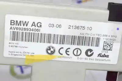Peça sobressalente para automóvel em segunda mão módulo eletrónico antena por bmw 3 (e90) 320 d referências oem iam 65206928934  65209187658