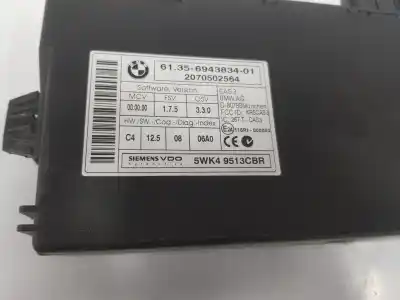 Second-hand car spare part electronic module for bmw 3 touring (e91) 320 d oem iam references 61356943834  61356943834