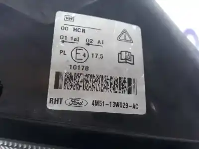 Автозапчастина б/у права фа для ford focus ii sedán (db_, fch, dh) 1.6 tdci посилання на oem iam 4m5113w029ac  1480979