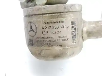 Second-hand car spare part air conditioning pipes for clase c clase e lim. 2.1 cdi oem iam references a2128302516  a2128306015
