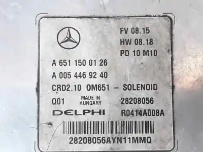Автозапчасти б/у блок управления двигателем за clase c clase e lim. 2.1 cdi ссылки oem iam a6511500126  a0054469240