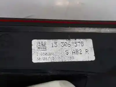 Автозапчастина б/у правий ліхтар для opel astra j (p10) 1.7 cdti (68) посилання на oem iam 133061578  21650204