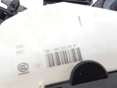 Автозапчастина б/у замок дверей заднього лівого для seat leon (5f1) 1.6 tdi посилання на oem iam 5k4839015af  5k4839015af