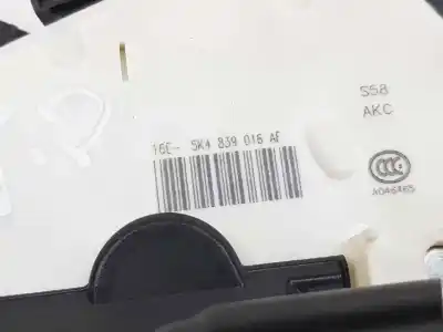 Автозапчасти б/у замок задней правой двери за seat leon sportstourer (kl8) 1.5 16v tsi act ссылки oem iam 5k4839016af  5k4839016af