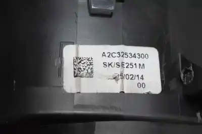 Second-hand car spare part dashboard for skoda rapid spaceback (nh1) 1.6 tdi oem iam references 5ja920840e  5ja920840e