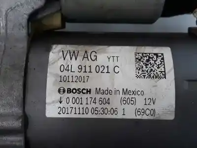 Автозапчастина б/у двигун запускається для audi q5 2.0 tdi посилання на oem iam 04l911021c  04l911021c