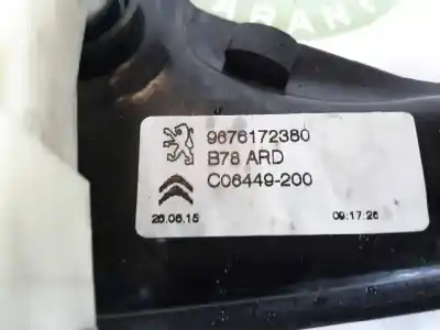 Second-hand car spare part rear right window regulator for citroen c4 picasso ii 1.6 bluehdi 120 oem iam references 9676172380  c06449200