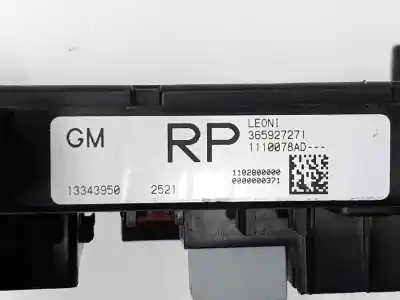 Second-hand car spare part fuse box unit for opel astra j gtc 2.0 16v cdti oem iam references 13343950  13343950