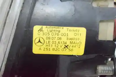 Автозапчасти б/у левая противотуманная фара за clase c clase a 2.0 cdi ссылки oem iam a2518200756  a2518200756