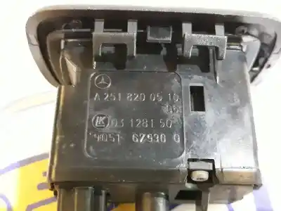 Second-hand car spare part rear left power window switch for clase c clase a 2.0 cdi oem iam references a2518200510  a2518200510