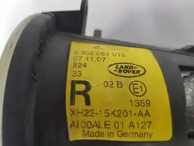Автозапчастина б/у правий задній протитуман для land rover range rover (lm) 3.6 td v8 посилання на oem iam xbj000080  xh2215k201aa