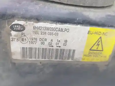Автозапчастина б/у ліва фара для land rover range rover (lm) 3.6 td v8 посилання на oem iam lr035530  6h4213w030ad8lpo
