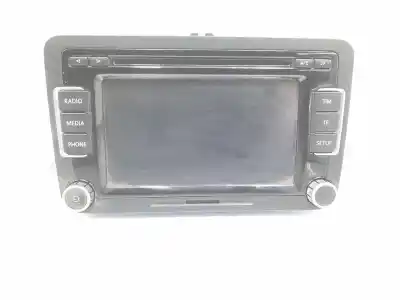 Piesă de schimb auto la mâna a doua sistem audio / cd radio casetofon pentru volkswagen tiguan 2.0 tdi referințe oem iam 3c8035195f  3c8057190x