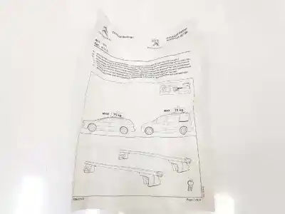 Pièce détachée automobile d'occasion barres de toit pour peugeot 407 sw 2.0 16v hdi fap références oem iam 9616x4  9616x4
