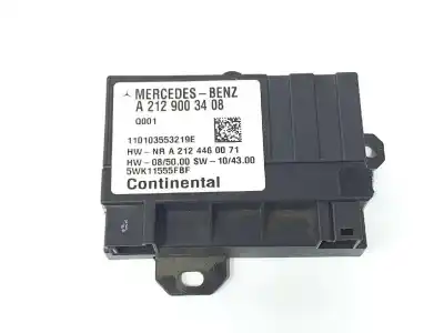 Second-hand car spare part injection pump control unit for clase c clase e lim. 2.1 cdi oem iam references a2129003408