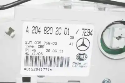 Автозапчастина б/у внутрішне світло для clase c clase c lim. 2.1 cdi посилання на oem iam a2048202001  a2048202001