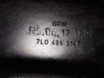 Автозапчастина б/у передня вісь для volkswagen touareg (7p5) 3.0 v6 tdi посилання на oem iam 7l0499314c  7l0499030t