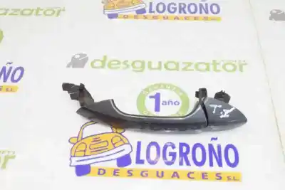 Peça sobressalente para automóvel em segunda mão puxador exterior traseiro esquerdo por mercedes-benz clase c (w204) berlina 2.2 cdi cat referências oem iam a2047600170