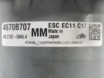 Автозапчастина б/у абс для mitsubishi asx (ga0w) 1.6 cat посилання на oem iam 4670b708  4670b708