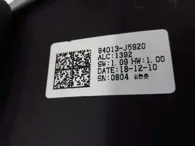 Peça sobressalente para automóvel em segunda mão quadrante por kia stinger 3.3 v6 tgdi referências oem iam 94013j5920  94013j5920