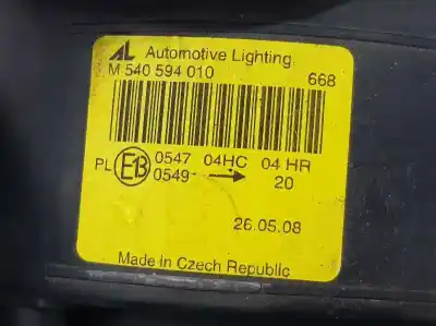 Peça sobressalente para automóvel em segunda mão farol / farolim esquerdo por mini mini (r50, r53) one d referências oem iam 63127198731  63127198731