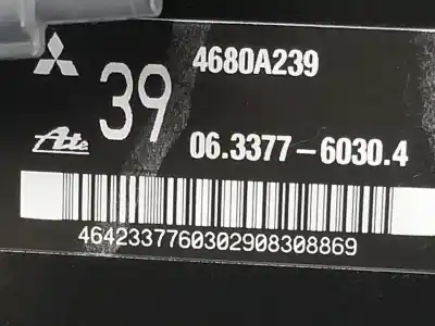 Автозапчастина б/у гальмівний серво для mitsubishi asx (ga0w) 1.6 cat посилання на oem iam 4630a353  4630a353