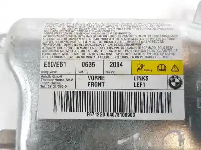 Peça sobressalente para automóvel em segunda mão airbag do lado esquerdo por bmw 5 (e60) 530 d referências oem iam 72126963021  72126963021