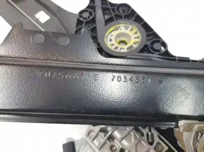 Second-hand car spare part driver left window regulator for bmw 5 (e60) 530 d oem iam references 51337184383  7075667e