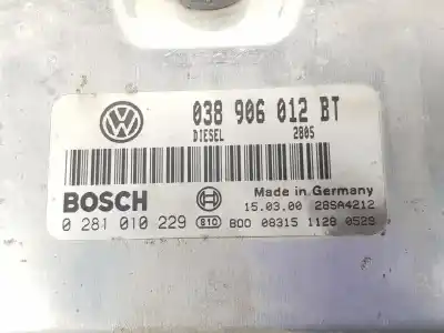 Автозапчасти б/у блок управления двигателем за seat toledo ii (1m2) 1.9 tdi ссылки oem iam 038906012bt  0281010229 Автозапчасти б/у блок управления двигателем за seat toledo ii (1m2) 1.9 tdi ссылки oem iam 038906012bt  0281010229