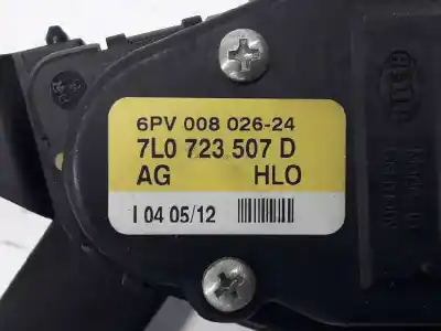 Автозапчасти б/у педальный потенциометр за volkswagen touareg (7p5) 3.0 v6 tdi ссылки oem iam 7l0723507d  7l0723507d Автозапчасти б/у педальный потенциометр за volkswagen touareg (7p5) 3.0 v6 tdi ссылки oem iam 7l0723507d  7l0723507d