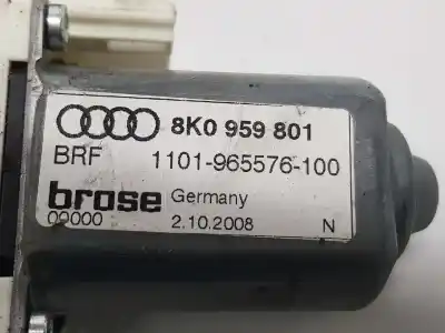 Автозапчасти б/у мотор переднего левого стекла за audi a4 b8 avant (8k5) 2.0 tdi ссылки oem iam 8k0959801  8k0959801