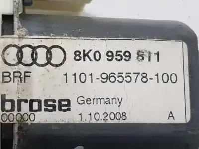 Автозапчасти б/у мотор заднего левого стекла за audi a4 b8 avant (8k5) 2.0 tdi ссылки oem iam 8k0959811  8k0959811